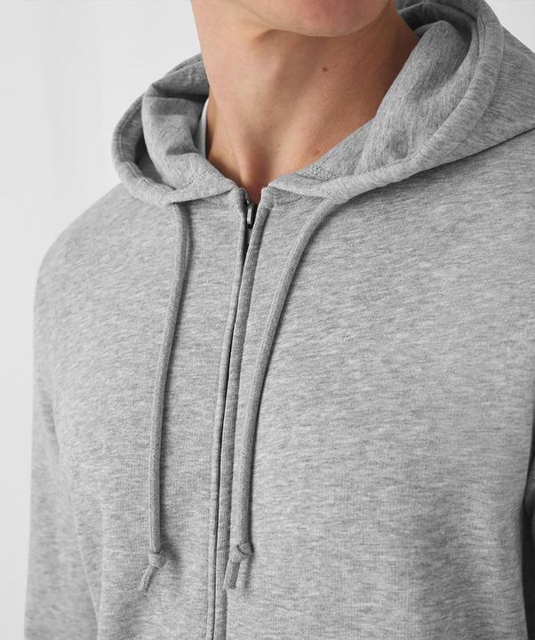 Image du produit B&C Sweat à capuche organique avec fermeture éclair (XXL)