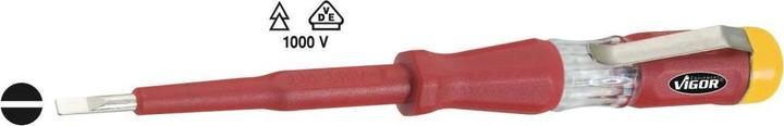 Image du produit Vigor Phase tester 3 mm 150 - 250 V/ (Vis fendues)