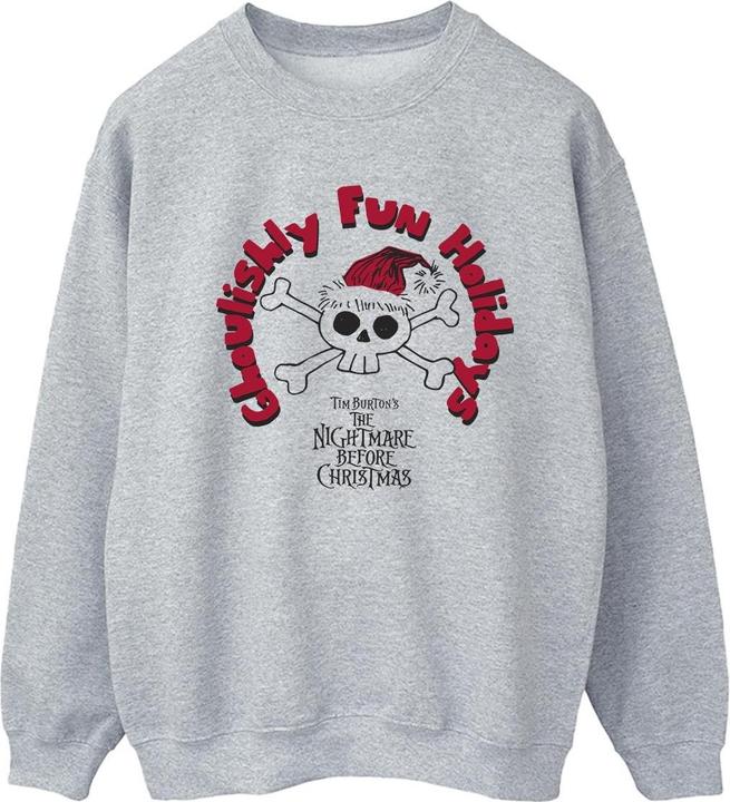 Immagine prodotto Disney The Nightmare Before Christmas Ghouishly Fun Holidays Felpa Donna (5XL)