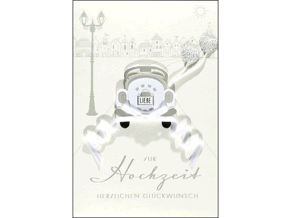 Produktbild ABC Glückwunschkarte Hochzeit 12.5 x 17.6 cm (1 Stk.)