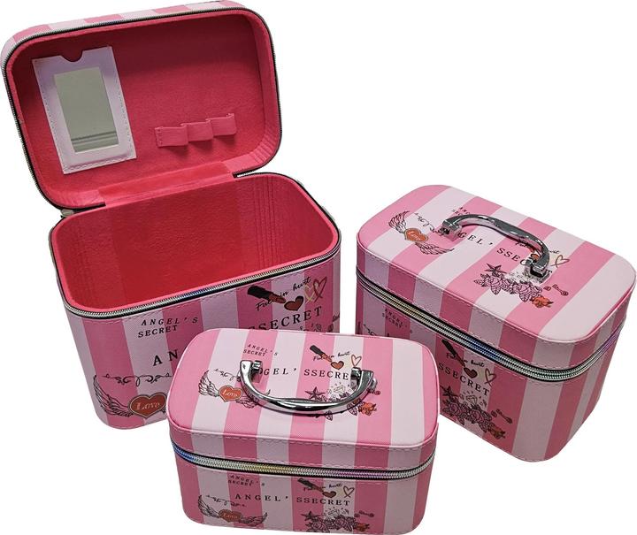 Actual product image Extralink Lifestyle Women's Cosmetic Bag Organiser Case For Cosmetics 3in1 245