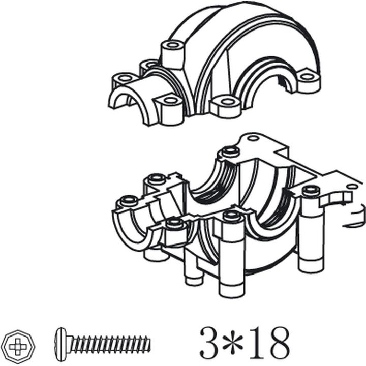 Produktbild Jamara Getriebegehäuse Vo-Mj-Ti-Ho-In-LQ-SR10