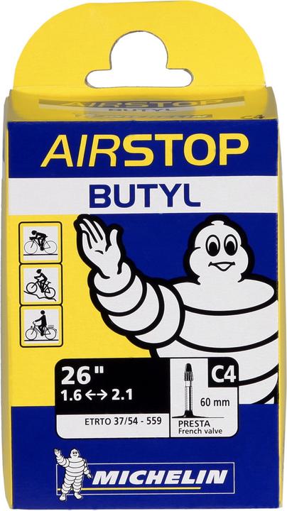 Actual product image Michelin Airstop C4 (Presta (SV), 26", 60 mm)