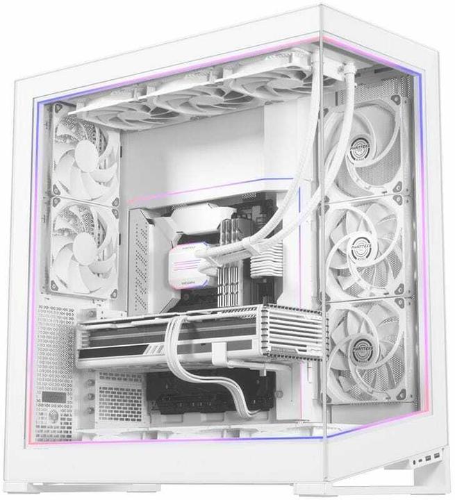 Actual product image Phanteks NV9 Premium DRGB Kit + power hub, 3x for outer frame, 1x mainboard cable cover (Red, Blue, Green)