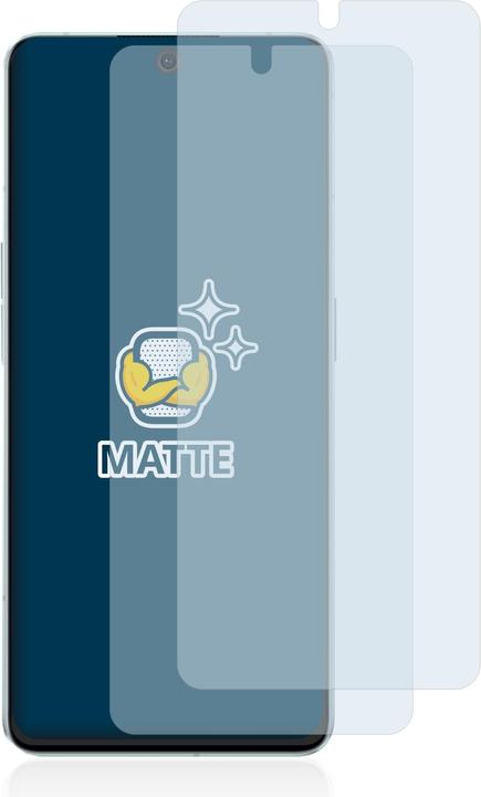 Actual product image BROTECT Anti-glare screen protector matt (2 Piece, Oppo Reno 8 Pro 5G)