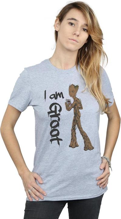 Immagine prodotto Avengers Infinity War Graffiti Groot Maglietta Ampia Donna (S)