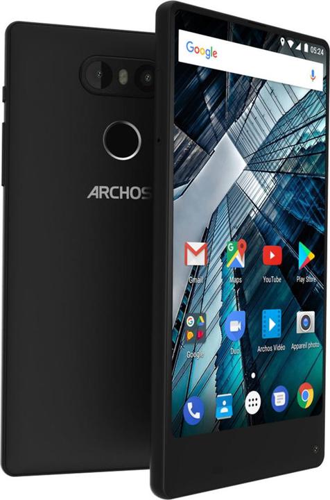 Immagine prodotto Archos Sense 55S 16GB Black (16 GB, Nero, 5.50", Doppia SIM, 8 Mpx, 4G)