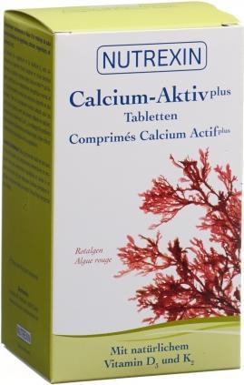 Image du produit Nutrexin Calcium actif plus comprimés (240 pièce(s), Cachets, 280 g)