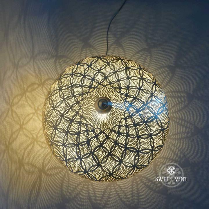 Actual product image Sweet Mint Oriental Lamp Potiki Flower (E27)