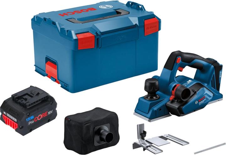 Actual product image Bosch Professional Bosch GHO 18V-26 Professional cordless planer 18 V 2.6 mm brushless + 1x ProCORE rechargeable