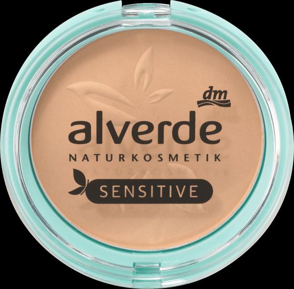 Actual product image dm alverde Face Powder Mattifying Powder Sensitive Medium Beige 02