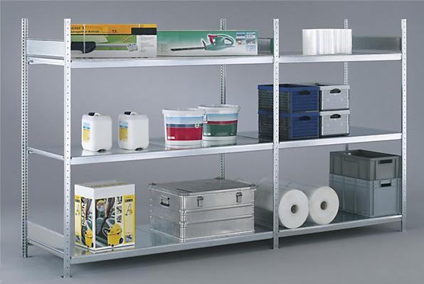 Image du produit Schulte Lagertechnik Rayonnage annexe WS 2000 avec tablettes en acier