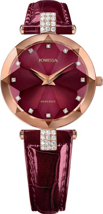 Actual product image Jowissa Facet rhinestone (Analogue wristwatch, 30 mm)