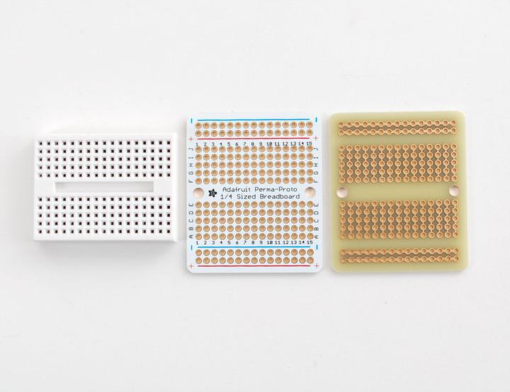 Immagine prodotto Adafruit Perma-Proto Breadboard PCB da un quarto (Breadboard)