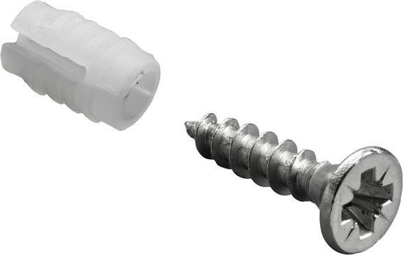 Hettich Spreizmuffe m. Topfbefestigungsschraube fr Scharniere, 5mm / 3,5 x 13 mm, 40 Stck (40 Stk.)