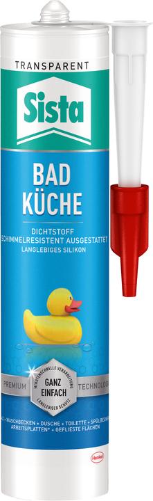 Actual product image Sista Bathroom + Kitchen transparent (0.35 kg, Transparent, 280 ml)