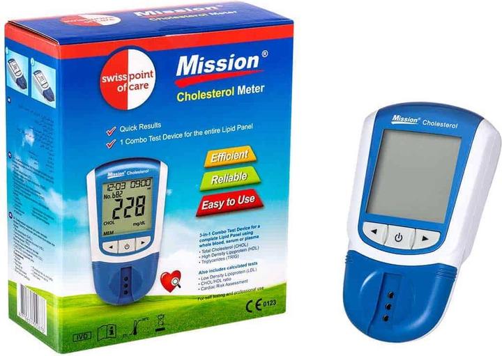 Produktbild Mission 3-in-1 Cholesterin Messgerät (Cholesterinmessgerät)