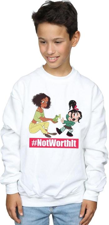 Image du produit Disney - Sweat WRECK IT RALPH TIANA AND VANELLOPE - Garçon (128)