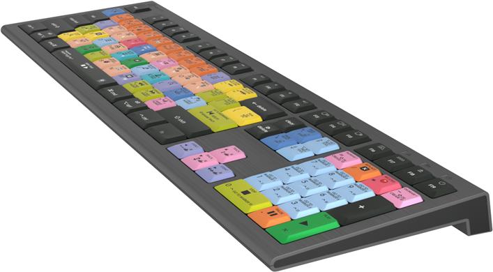 Actual product image Logickeyboard Apple Logic Pro X2 Astra2 BL dt. (Mac) (DE, Cable)