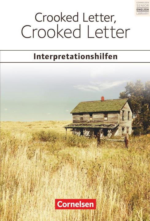 Image du produit Crooked Letter. From 11th school year. Interpretation aid (Anglais, 2017)
