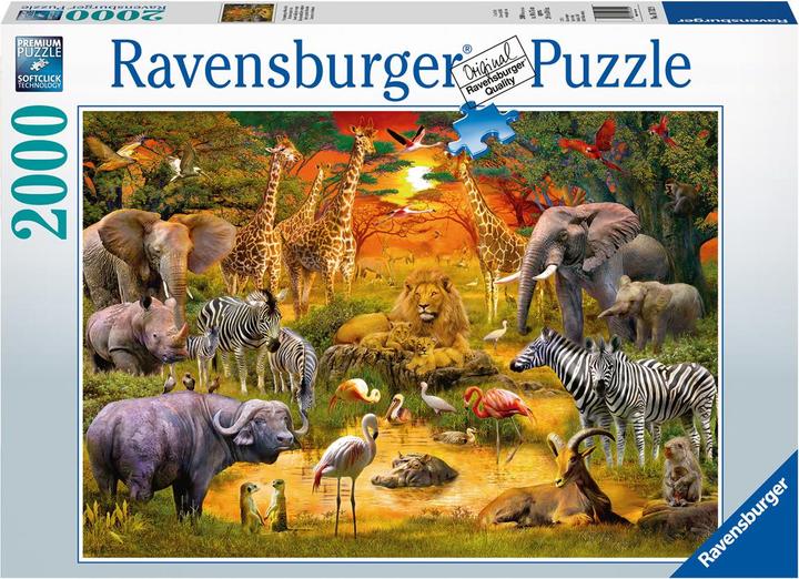 Ravensburger Versammlung am Wasserloch (2000 Teile)