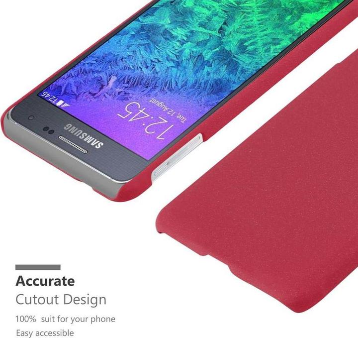 Image du produit Cadorabo Couverture rigide Frosty Cover (Samsung Galaxy Alpha)