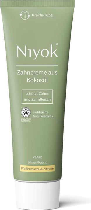 Immagine prodotto Niyok Dentifricio Olio di Cocco Menta e Limone 75 ml (75 ml)