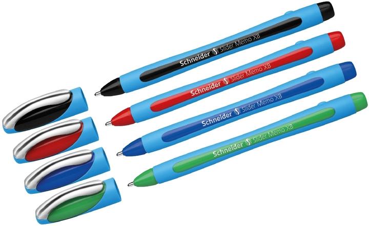 Immagine prodotto Schneider Cursore Biros Memo XB (Verde, Nero, Rosso, Blu, 1 x)
