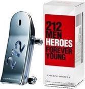 Actual product image Carolina Herrera 212 Men Heroes (Eau de toilette, 90 ml)