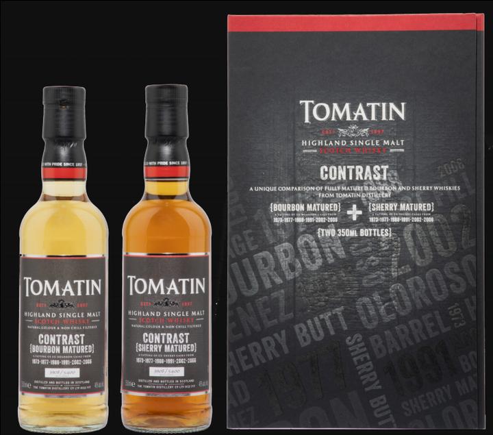 Produktbild Tomatin Contrast Limited Edition (Single Malt, Scotch Whisky, 2 x 35 cl)