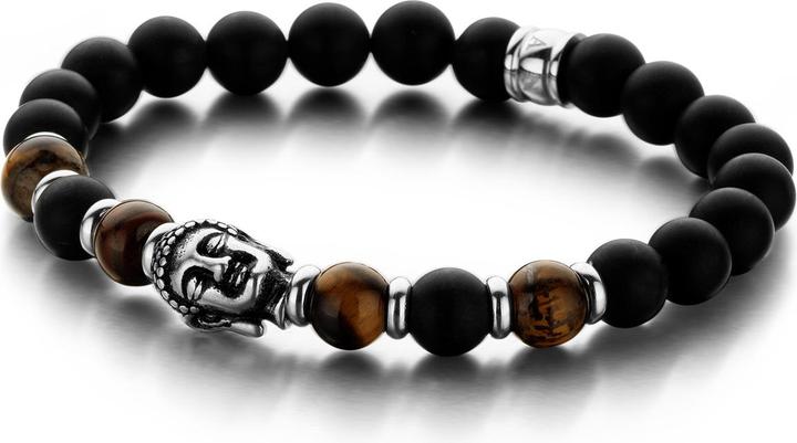 Argento, Marrone/beige, Nero