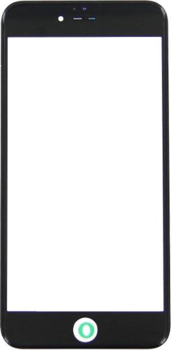 Actual product image OEM Touch Glass with Frame and OCA for iPhone 6 Plus black (Apple iPhone 6 Plus)