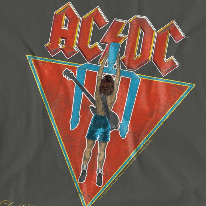 Actual product image AC/DC Unisex Adult Flick of the Switch T-Shirt (L)