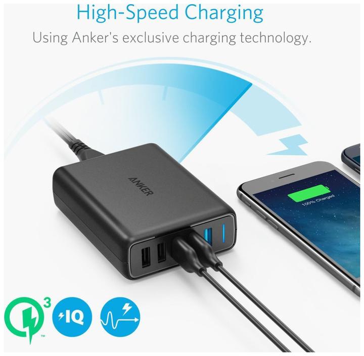 Actual product image Anker PowerPort Speed 5 (63 W)