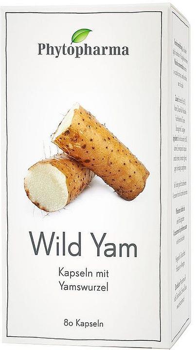 Produktbild Phytopharma Wild Yam (80 Stück, Kapseln, 80 g)