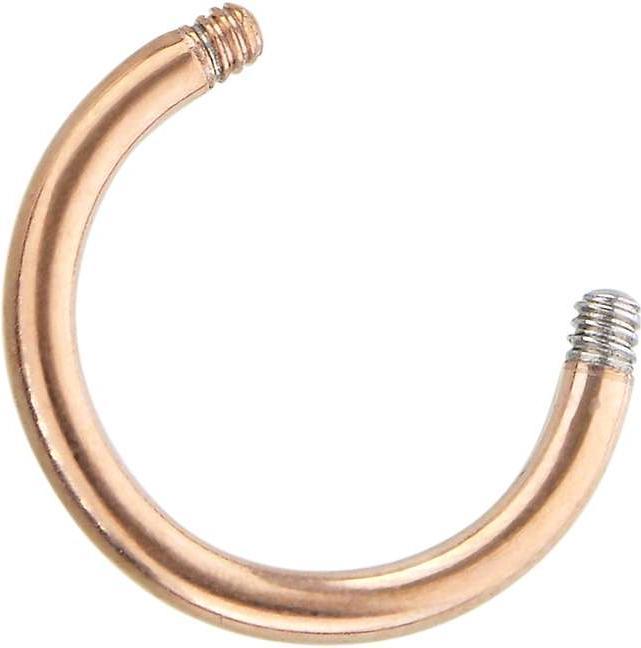 Immagine prodotto Bijouteria Barretta piercing (Acciaio chirurgico 316L, Rivestimento in PVD (colore oro))