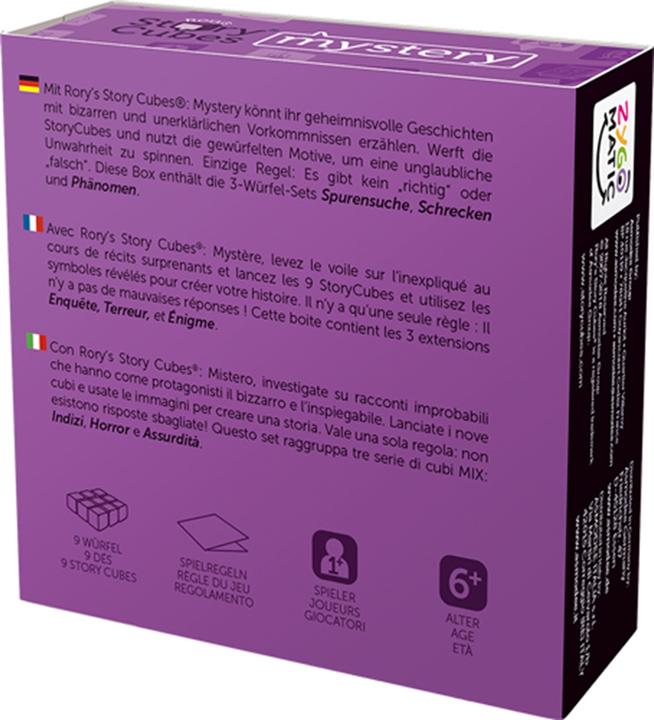 Actual product image Asmodée Dice game Rory's Story Cubes Mystery (German, French, Italian)
