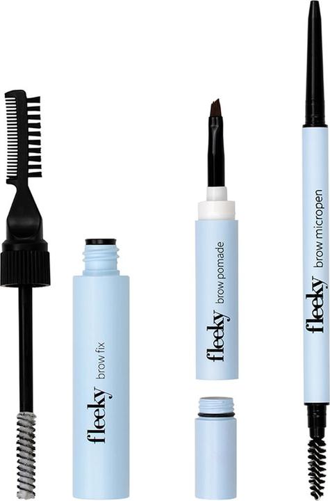 Produktbild Fleeky Brow Set - 3-teiliges Augenbrauenset (Light Brown)