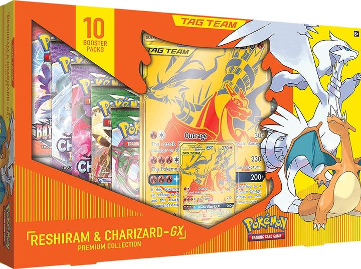 Immagine prodotto Pokémon Reshiram & Charizard- GX Premium Collection (Inglese, Box Set e Collezione)