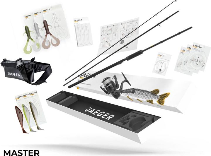 Jaeger Pike Go Kit - Hecht Starter Combo (Allroundrute)