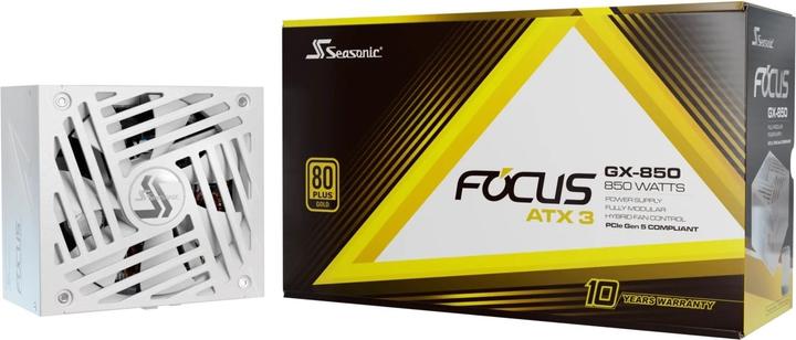 Actual product image Seasonic Focus GX-850 V4 850W ATX3.0 white (850 W)
