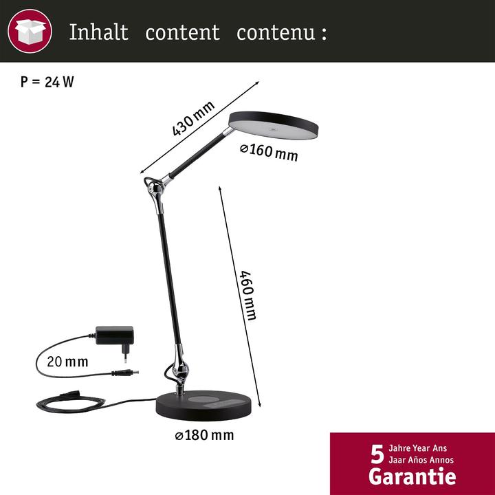 Actual product image Paulmann Numis incl. wireless charging (1150 lm)