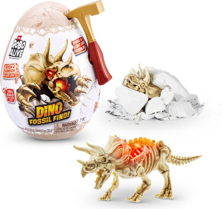 Image du produit Zuru ROBO ALIVE Dino Fossil Find Mini Surprise Egg ass.