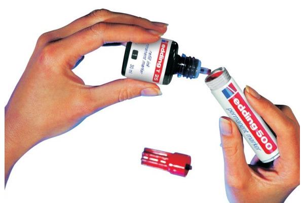 Produktbild Edding Nachfülltusche T25 (Füllertinte, Grün)