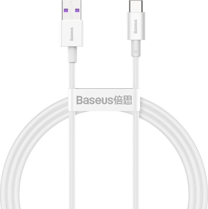 Actual product image Baseus USB A – USB C (1 m, USB 2.0, 66 W)