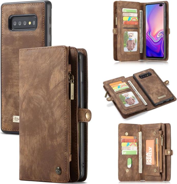 Actual product image Caseme Samsung Galaxy S10+ Real Leather Wallet Card Case (Samsung Galaxy S10+)