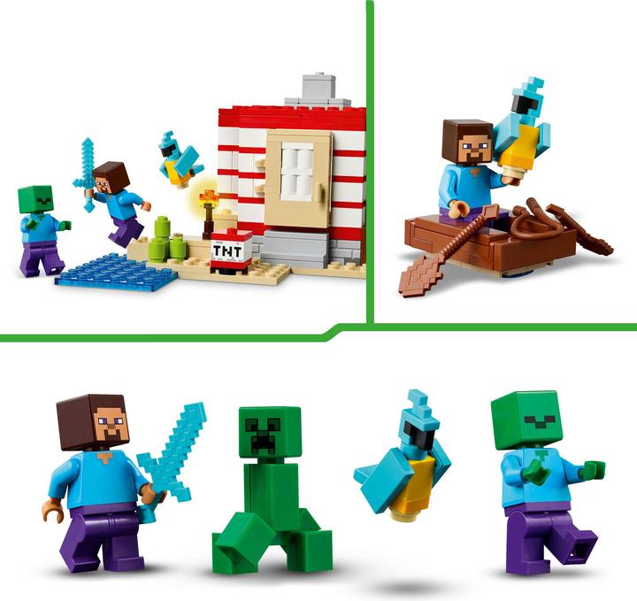 Actual product image LEGO Das TNT-Dschungelhaus (21275, LEGO Minecraft)
