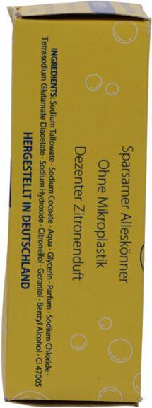 Actual product image Kappus Lemon Curd Soap Clean Soap Lemon 150 g (Curd soap)
