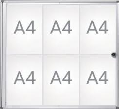Produktbild Maul Schaukasten, Aussentiefe 27 mm (Whiteboard, 27 x 35 cm)