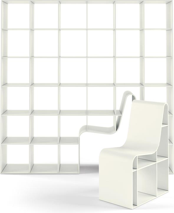 Alias Bookchair (200 x 40 x 200 cm)